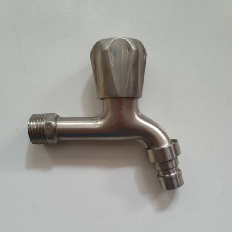 kran air tembok SKL stainless 1/2 inch