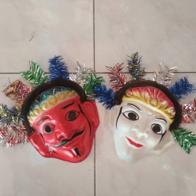 TOPENG ONDEL ONDEL SEPASANG 2 PCS