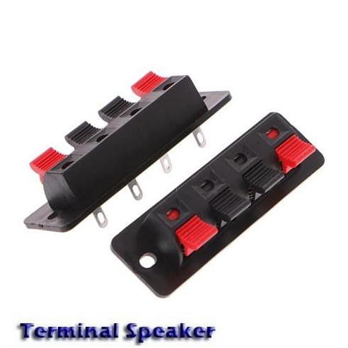 Terminal Kabel Speaker Jepit Besar 4 Pin Ba-79 Dhtron92 Dijamin