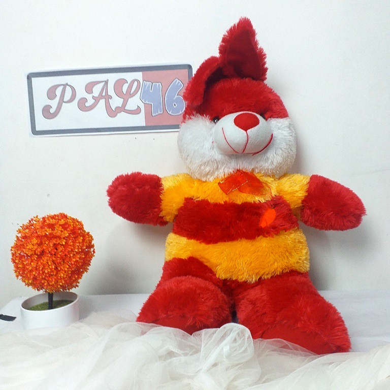 Boneka Kelinci Wortel / Boneka Kelinci Lucu / Kelinci Wortel Ukuran L / Boneka Rabbit
