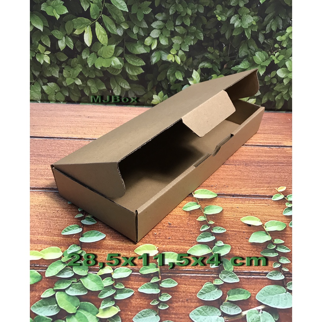 

KARDUS UK. 28,5x11,5x4 CM........DIE CUT KOTAK KARTON UNTUK PACKING SOUVENIR - DLL- MODEL BOX PIZZA