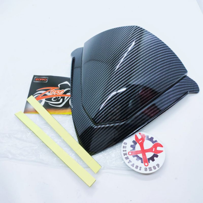 Visor Vario 125 Old lama supra x 125 vario 125 Old Techno Carbon kilat Zoro