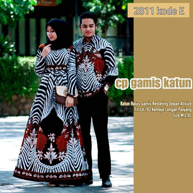 BAJU COUPLE GAMIS KATUN