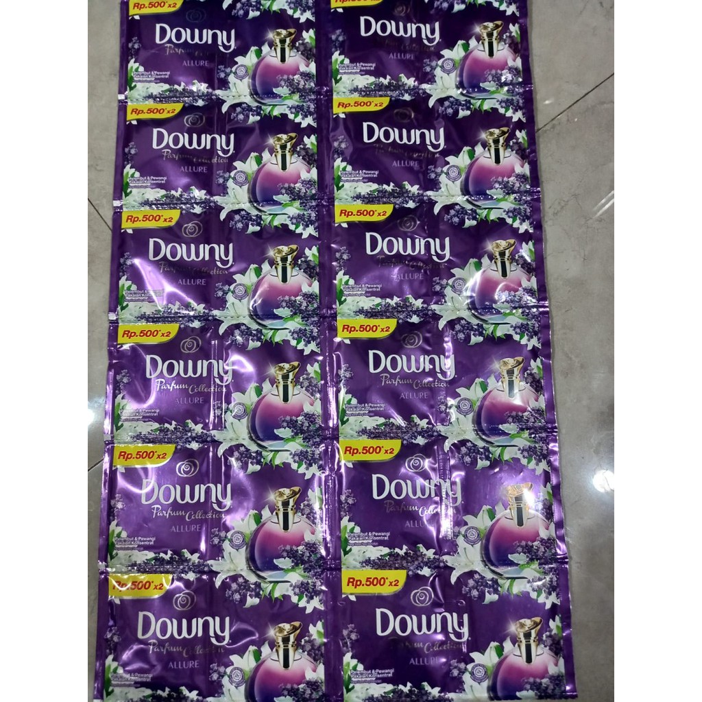 Downy Allure / Ungu 10ml 1 Renceng (12 Sachet)