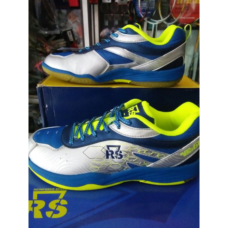 SEPATU BADMINTON RS SUPER SERIES 616 Abu"Biru