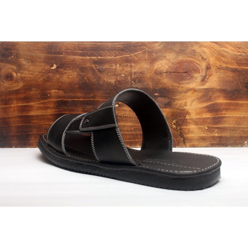 Sandal Pria Kulit Asli Kasual Rasheda GR 01 Big Size