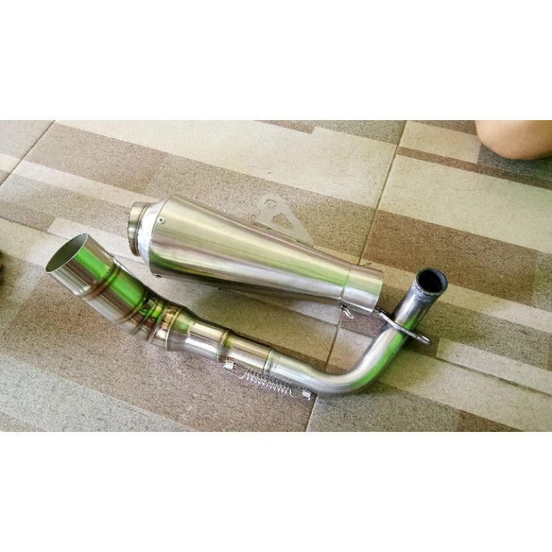 KNALPOT POLOS FANTERA LEHER ATAS SCOPY BEAT VARIO