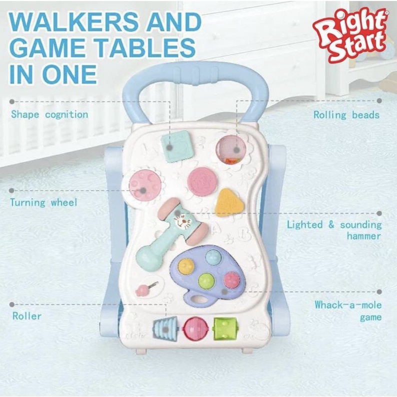 Right Start 37447 My Size 2 in 1 Activity Walker