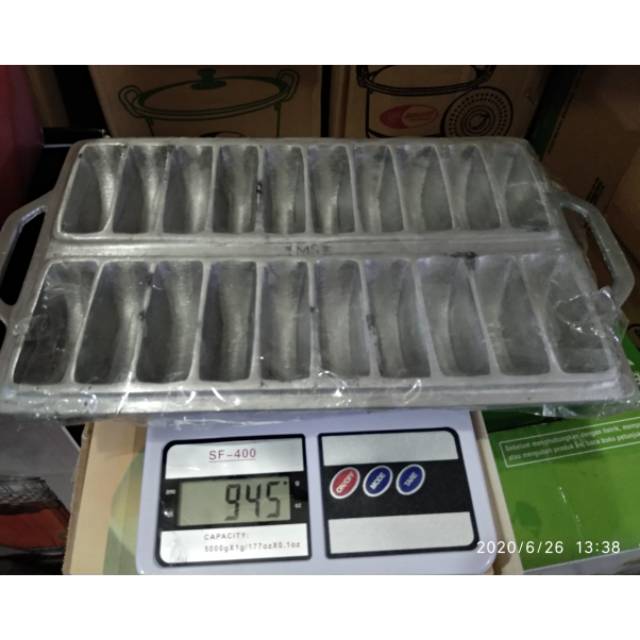 Cetakan kue pancong 20 lubang free tutup / Citakan Kue Pancong 20 Lubang