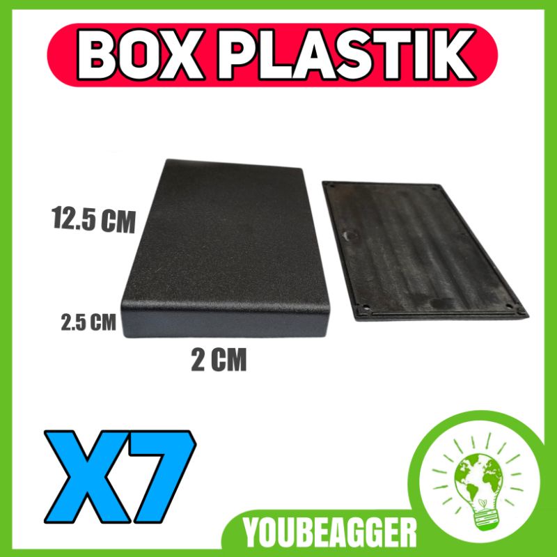 Box x7 12.5x2x2.5cm