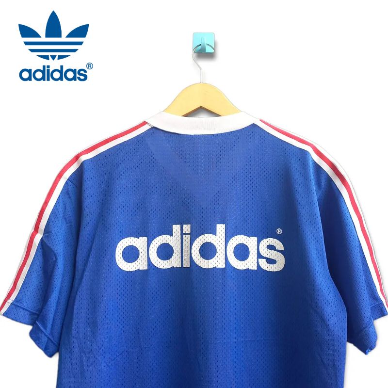 KAOS VINTAGE ADIDAS DESCENTE JERSEY SECOND ORIGINAL MURAH BEKAS BOLA BAJU MURAH ORI PRIA WANITA RETR