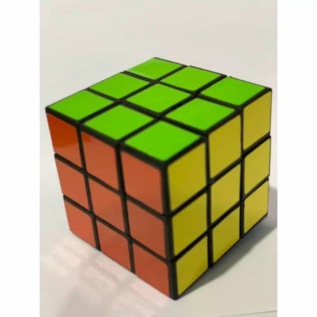 Rubik plastik 6 warna