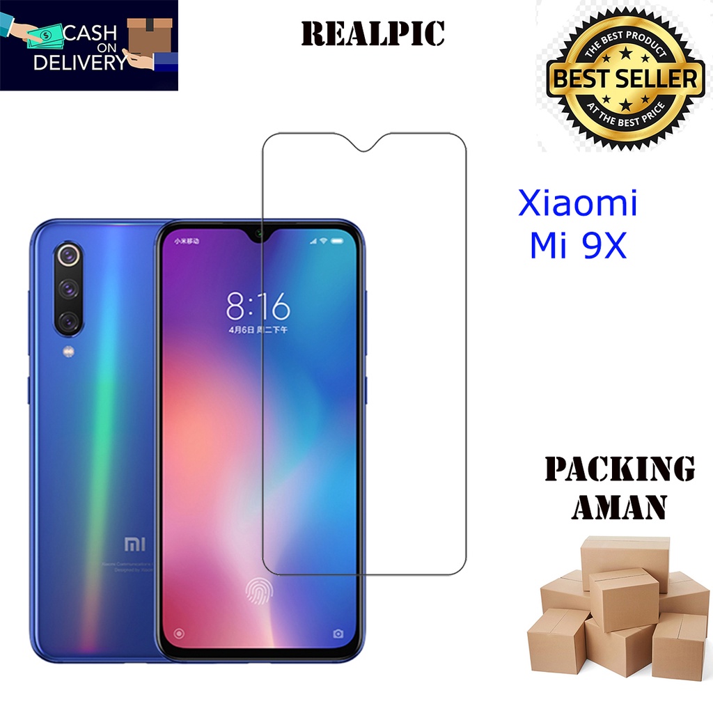 Tempered Glass Xiaomi MI 9X Screen Protector Anti Gores