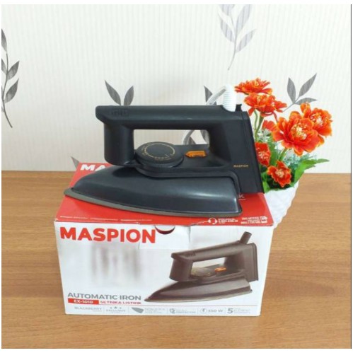 grosir setrika maspion automatic iron ex 1010 blackberry