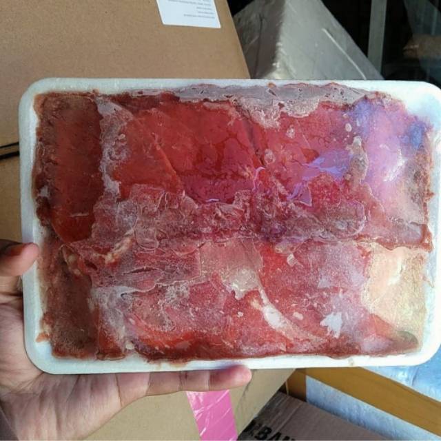

Beef slice no Fat (tanpa lemak)