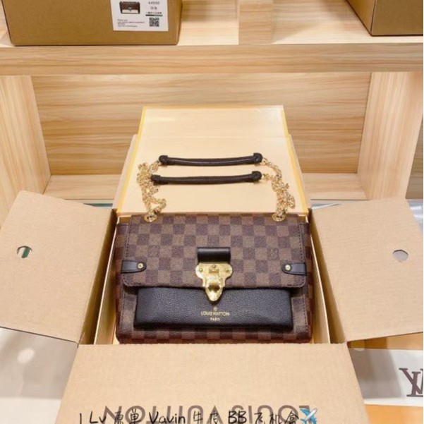 

Tas wanita branded L VUITTON DAMIER VAVIN 88003 Ada no seri (Free Box magnet+Dustbag+BubbleWrap) Tas wanita kekinian - TSBTM