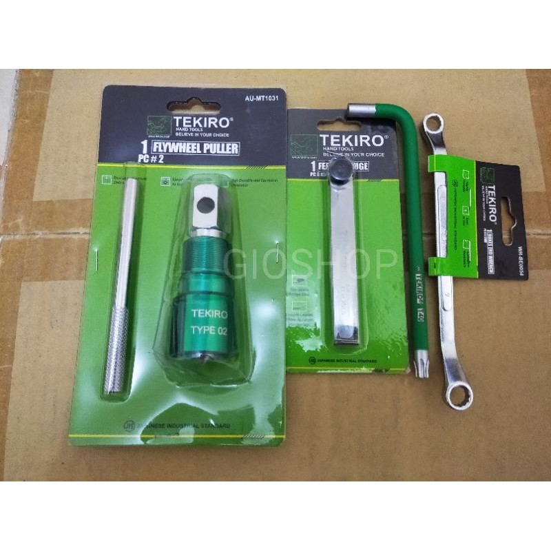 Treker Magnet Multifungsi dan Kunci stel klep 3pcs Tekiro