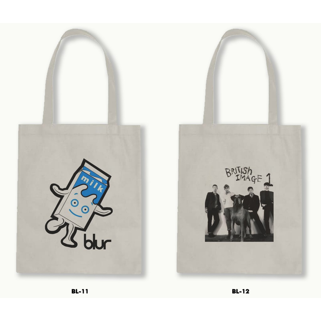 TOTE BAG BLACU - BLUR .01