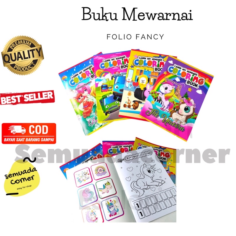 

Buku Mewarnai Menulis Angka Buku Belajar Mewarnai Buku belajar menulis angka