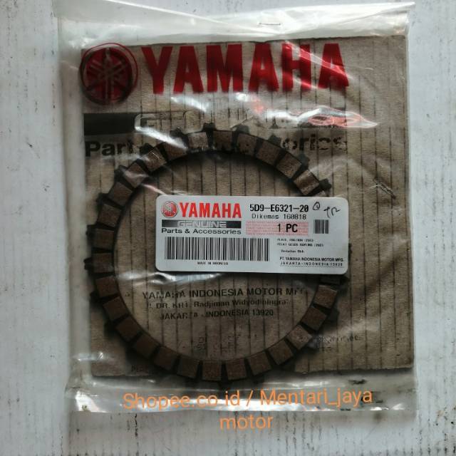 Kampas kopling yamaha Vega ZR Original yamaha