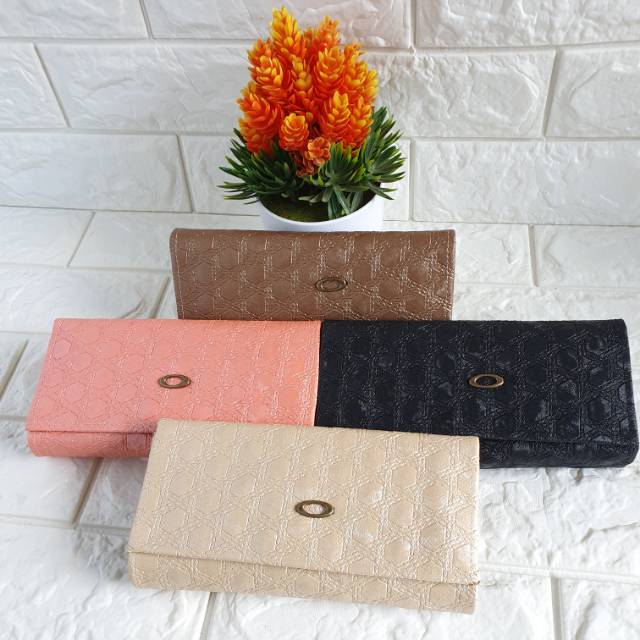 EVYSHOP DOMPET WANITA MURAH LIPAT REMAJA GROSIR BLITAR PANJANG LIPAT