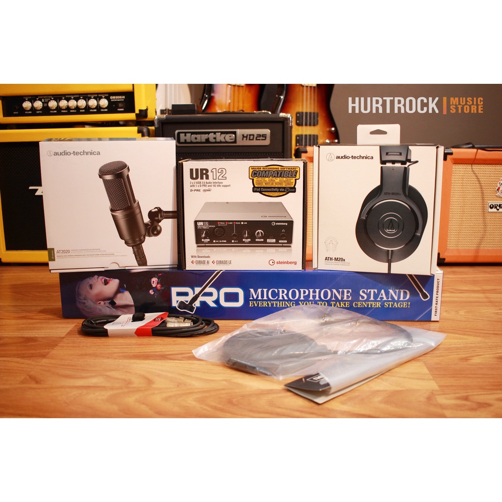 Paket Recording Pack Steinberg UR12 & Mic AT2020
