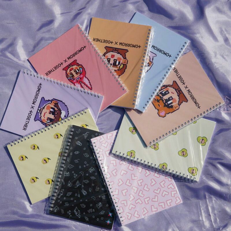 

Notebook Karakter TXT | Tomorrow by Together (Blue Hour : Soobin Yeonjun Beomgyu Taehyun Hueningkai)