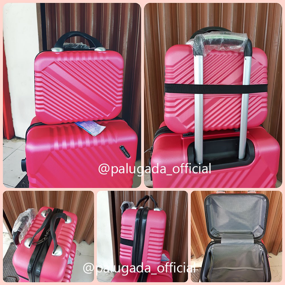 BEAUTY CASE , TEMPAT KOSMETIK 14 INCH ( DAPAT 1 PC ) POLO MALDIVES 805