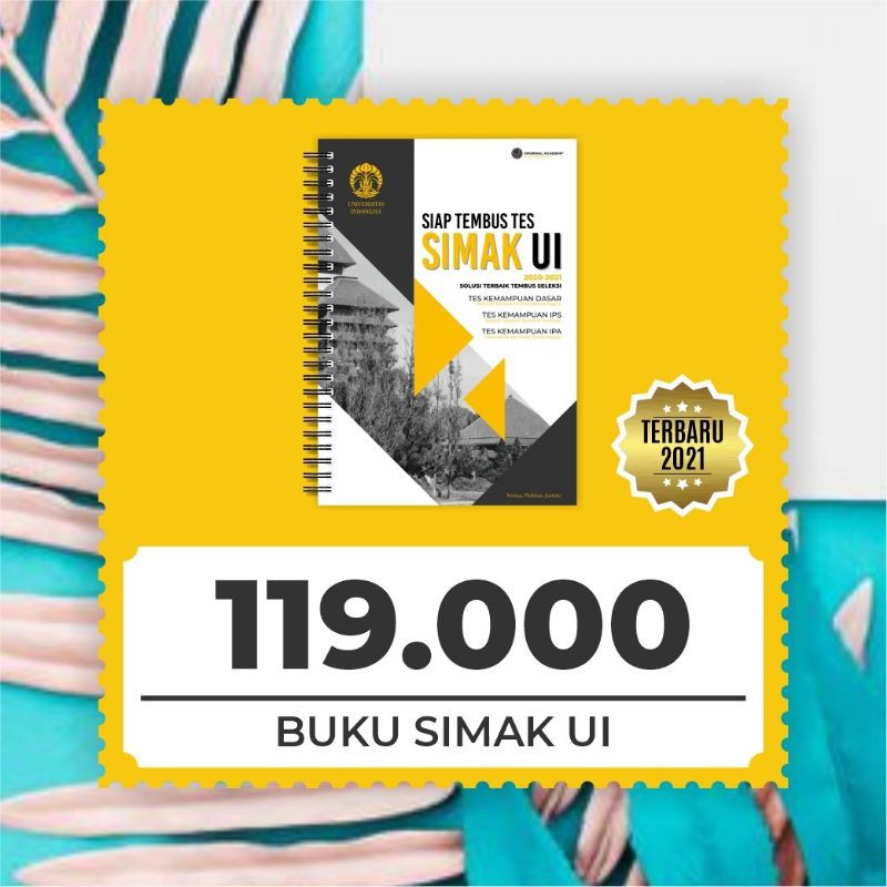 Buku Kumpulan Soal Simak Ui Journal Academy Shopee Indonesia