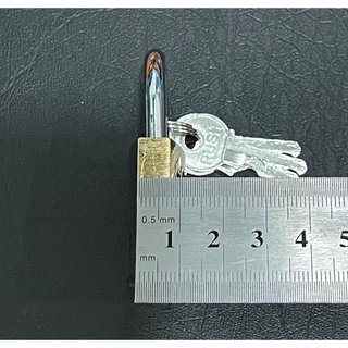 Gembok 38mm kuning kilat rush padlock Gembok kilat 38mili Gembok mas 38 mili #4