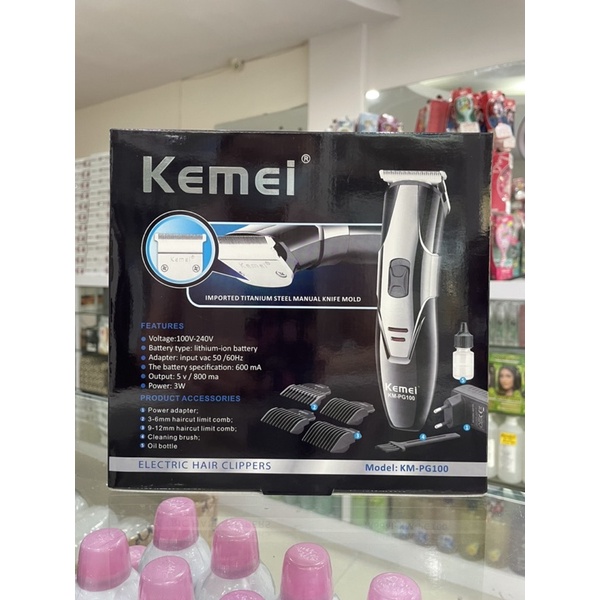 Kemei Professional Hair Clipper Trimmer KM-PG100