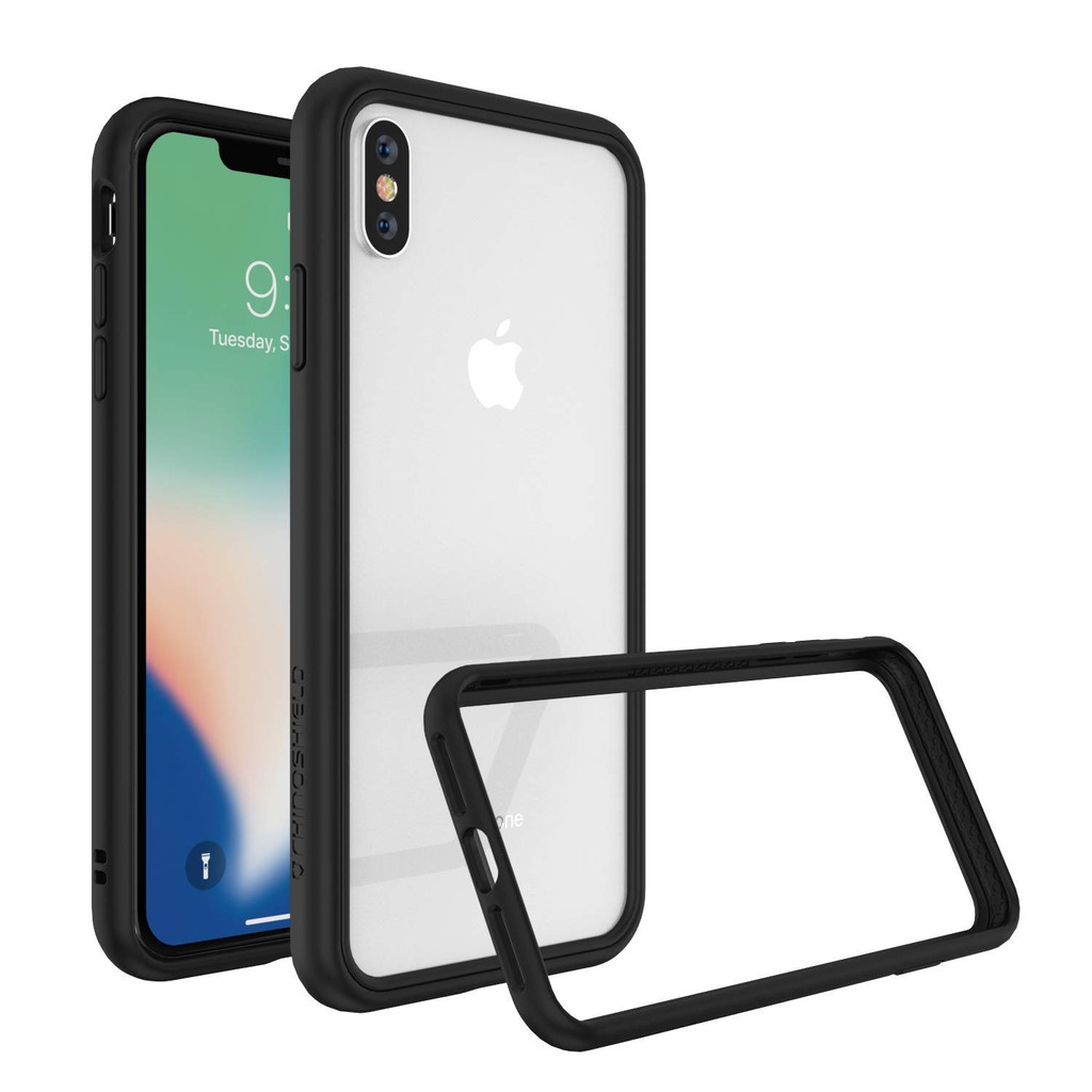 Rhinoshield Crashguard NX Super Tough Bumper Case Iphone Xs Max Black