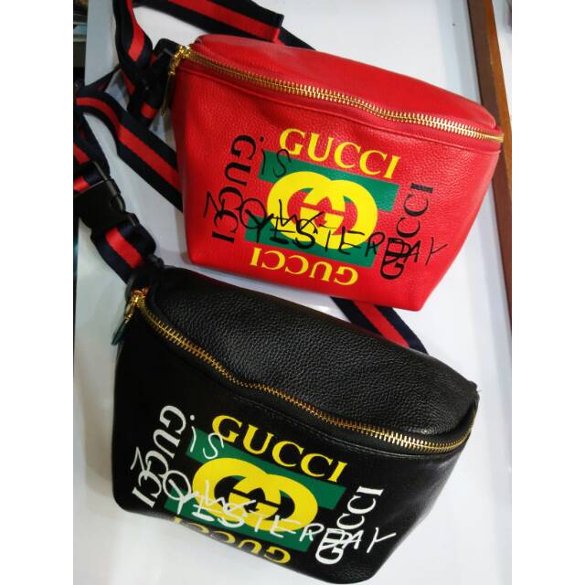 Tas pinggang gucci