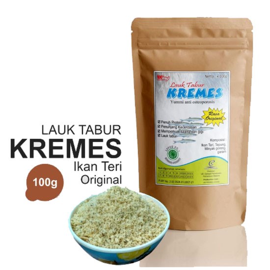 

KREMES IKAN TERI | LAUK TABUR INSTAN