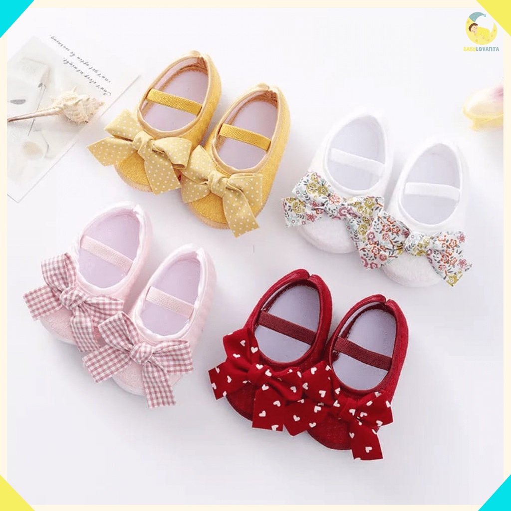 babylovanta - sepatu anak import premium/ sepatu PREWALKER perempuan lucu / sepatu cantik perempuan