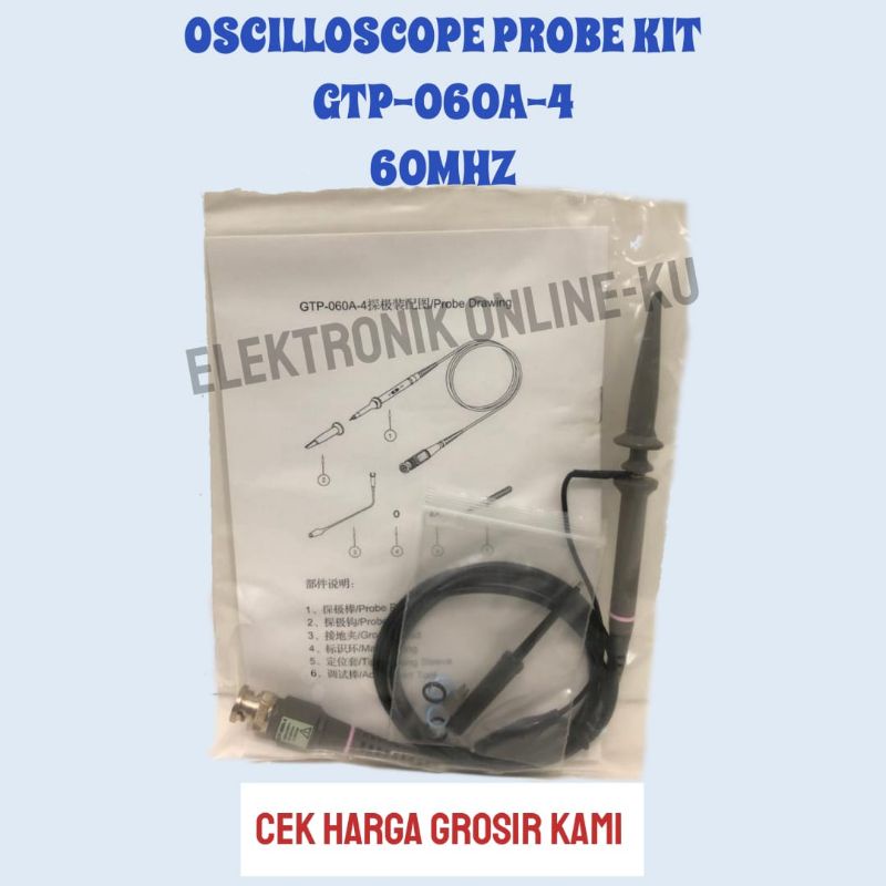 OSCILLOSCOPE PROBE KIT GTP-060A-4 60MHZ