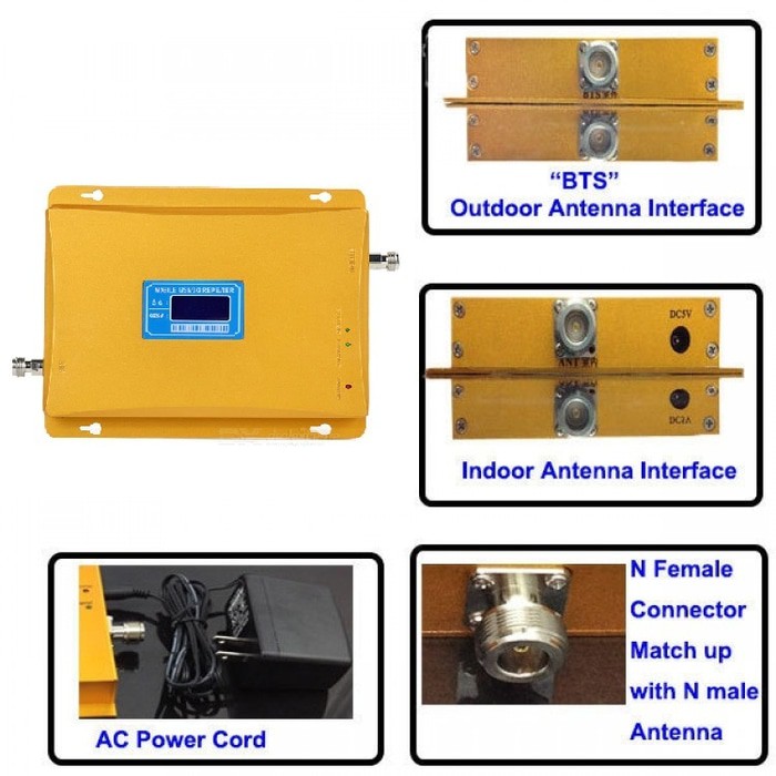 Jual Booster, Repeater, Penguat GSM dan 3G Dual Band