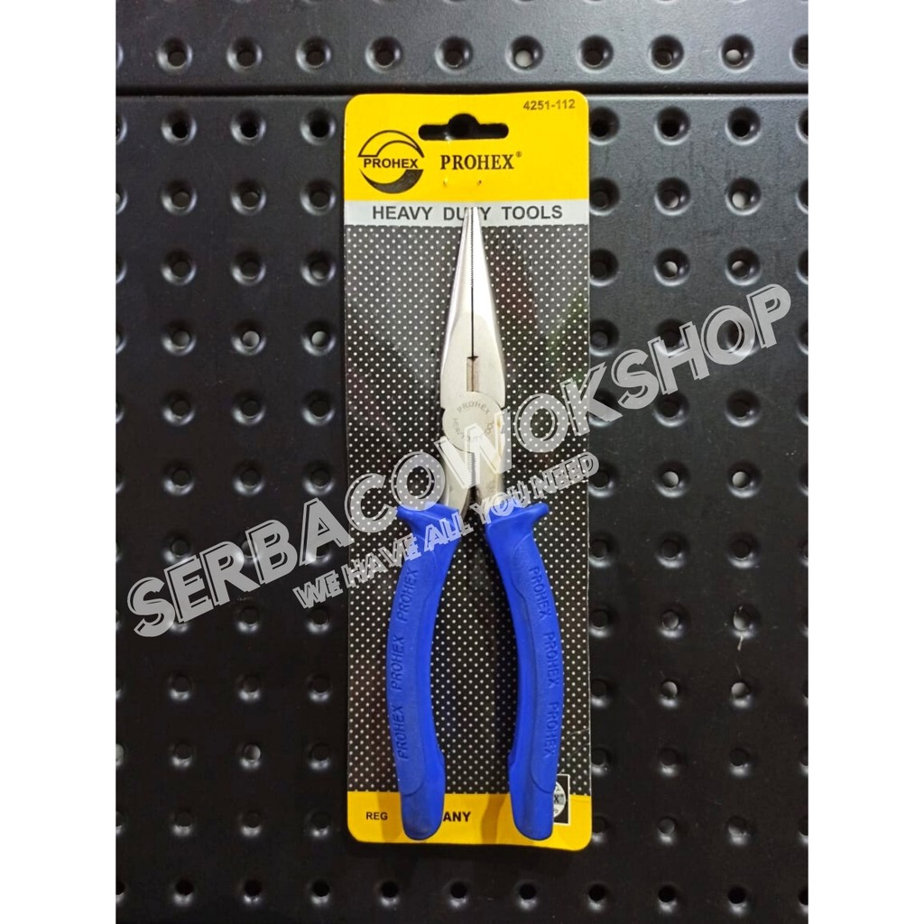 Prohex Tang Lancip Cucut 8&quot; Inch Long Noise Pliers 8&quot; Inch Termurah Berkualitas