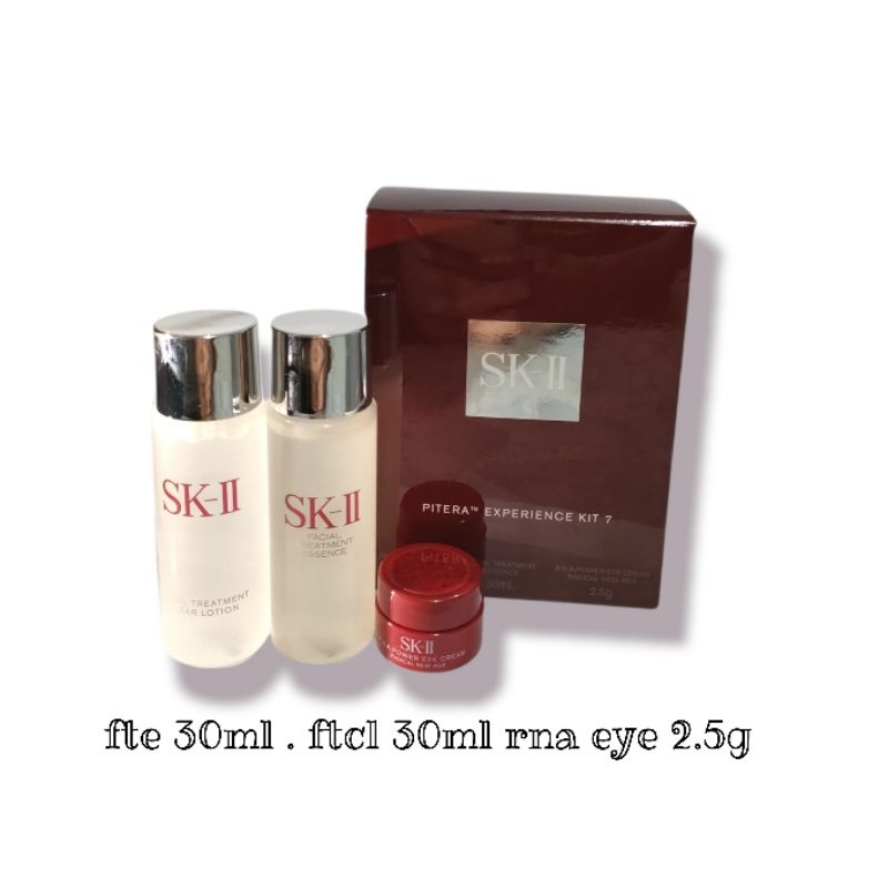 PITERA EXPERIENCE KIT 7. FTE 30ML FTCL 30ML RNA EYE 2.5G