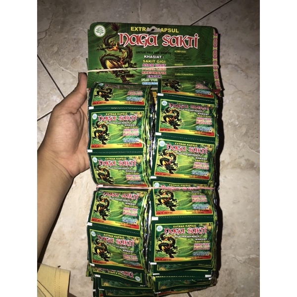 NAGA SAKTI KAPSUL ORIGINAL (ASAM URAT)