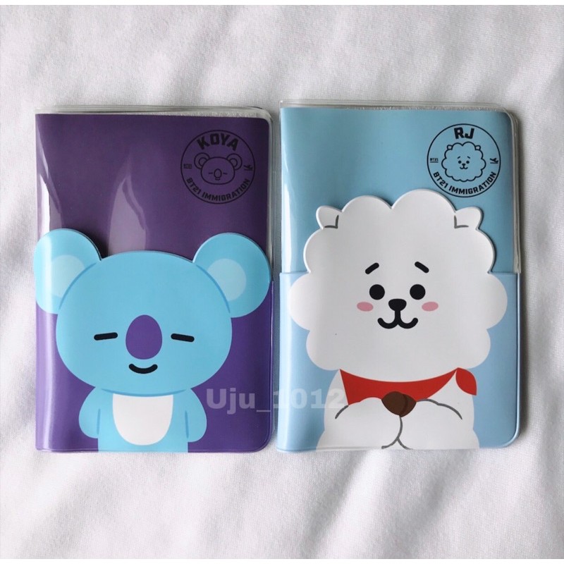 BT21 passport case RJ Koya Ready