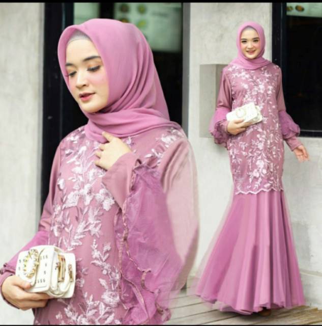 XC - Maxi Ervira Wanita / Maxi Dress Terbaru / Maxi Populer / Maxi Trendy Kekinian / Fashion Muslim