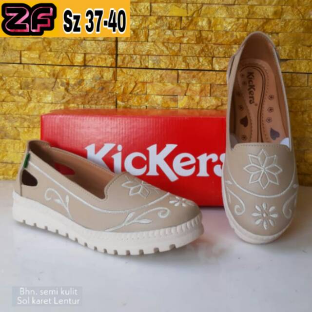 Sepatu wanita semi kulit