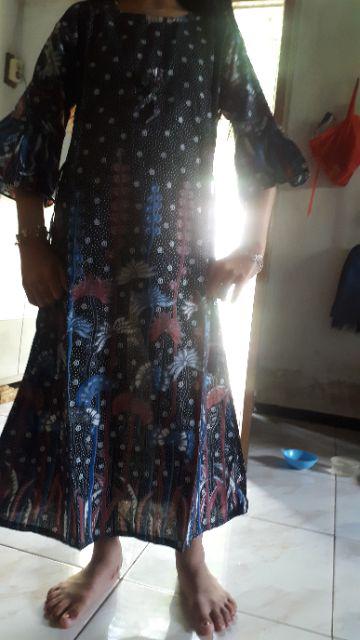 Batik Couple Keluarga Sania Ruffle Ori Ndoro Jowi Dnt