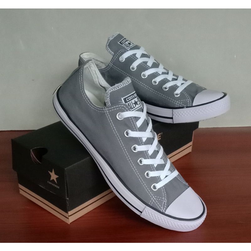 (free box converse)sepatu converse all star classic abu abu all star classic abu abu