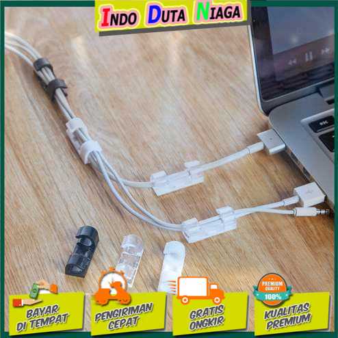 IDN TECH - CARPRIE Klip Kabel Organizer Cable Clip 20 PCS - FT-8018