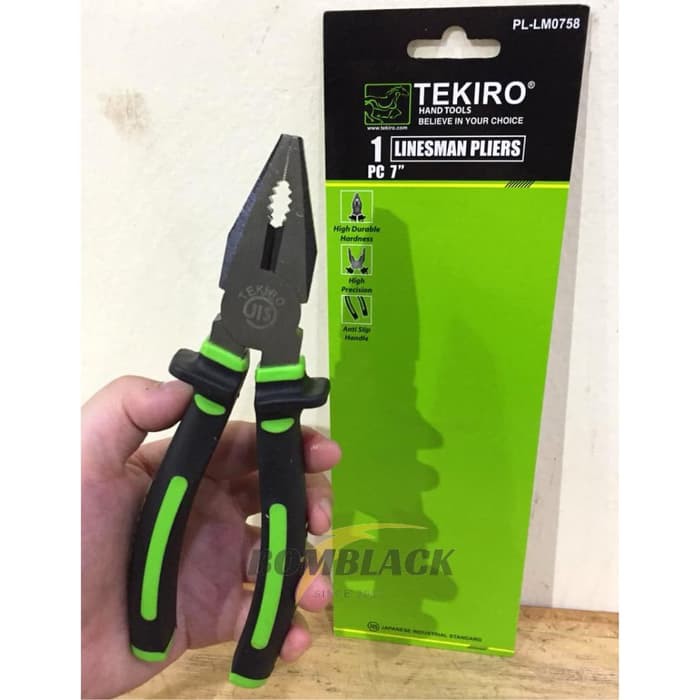 Tang Kombinasi 7 inch TEKIRO 7 inci 7 inchi Linesman Pliers MURAH