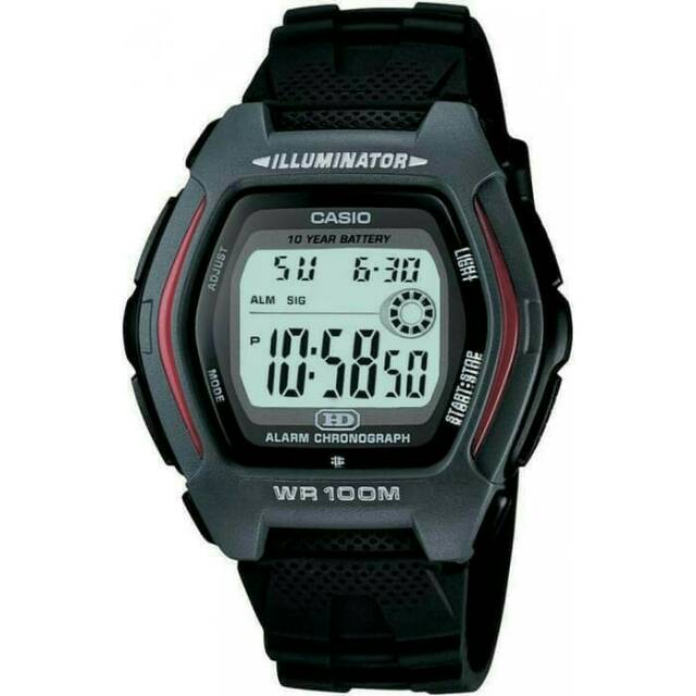 CASIO HDD-600-1AVDF HDD600-1AVDF JAM TANGAN DIGITAL WANITA ORIGINAL