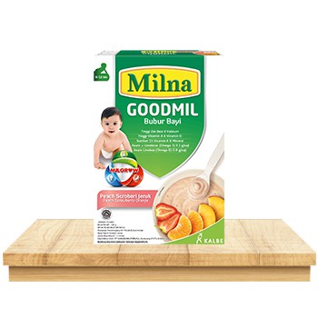 Milna Goodmil Bubur Bayi Anti Alergi MPAsi Usia 6 sd 12 Bulan 120 Gram