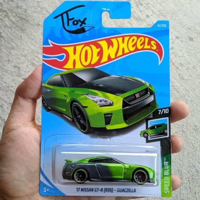 hot wheels nissan gtr guaczilla